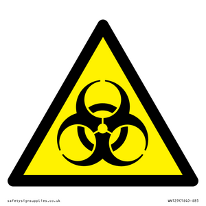 W009 Warning: Biological hazard